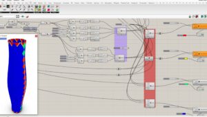 Creating seamless diagrid elements - Diagrid High-rise